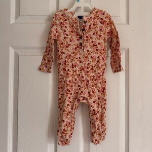 Old Navy - Baby Girl Jumpsuit Floral Waffle Winter Holiday Spring Gift